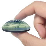 USA America Gunnison River Colorado 3D Fridge Magnet Crystal Glass