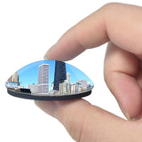 USA America Hancock Center Chicago 3D Fridge Magnet Crystal Glass