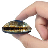 USA America Hartford Connecticut 3D Fridge Magnet Crystal Glass