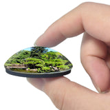 USA America Hayward Japanese Gardens California 3D Fridge Magnet Crystal Glass