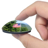 USA America Jasper Grand Canyon Arkansas 3D Fridge Magnet Crystal Glass