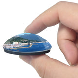 USA America Juneau 3D Fridge Magnet Crystal Glass