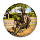 USA America Kentucky Statue Lincoln Louisville 3D Fridge Magnet Crystal Glass