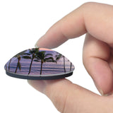 USA America Kihei Hawaii 3D Fridge Magnet Crystal Glass