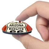 USA America Kingman Route Arizona 3D Fridge Magnet Crystal Glass
