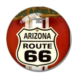 USA America Kingman Route Arizona 3D Fridge Magnet Crystal Glass