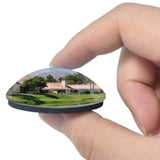 USA America La Quinta 3D Fridge Magnet Crystal Glass
