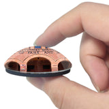 USA America Leadville Museum 3D Fridge Magnet Crystal Glass