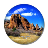 USA America Long Beach Aquarium of the Pacific 3D Fridge Magnet Crystal Glass