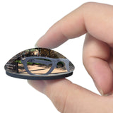 USA America Lubbock Buddy Holly Center 3D Fridge Magnet Crystal Glass