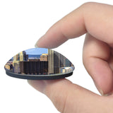 USA America Mount Washington Pittsburgh 3D Fridge Magnet Crystal Glass