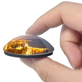 USA America Night Chicago 3D Fridge Magnet Crystal Glass