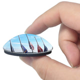 USA America North Charleston Riverfront Park 3D Fridge Magnet Crystal Glass