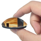 USA America Oklahoma Skyline 3D Fridge Magnet Crystal Glass