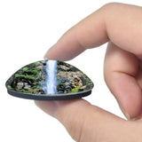 USA America Pagosa Springs Treasure Falls Colorado 3D Fridge Magnet Crystal Glass