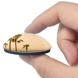 USA America Palm Springs Tree 3D Fridge Magnet Crystal Glass
