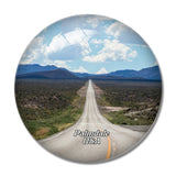 USA America Palmdale Route California 3D Fridge Magnet Crystal Glass