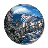 USA America Park  Mountain Resort 3D Fridge Magnet Crystal Glass
