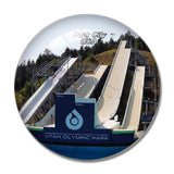 USA America Park  Utah Olympic 3D Fridge Magnet Crystal Glass