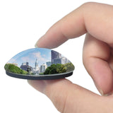 USA America Philadelphia 3D Fridge Magnet Crystal Glass