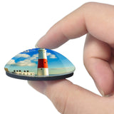 USA America Portland Lighthouse 3D Fridge Magnet Crystal Glass