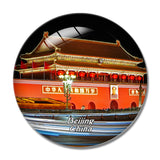 China Tiananmen Square Beijing 3D Fridge Magnet Crystal Glass