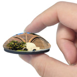 USA America San Diego Balboa Park 3D Fridge Magnet Crystal Glass