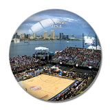 USA America San Diego 3D Fridge Magnet Crystal Glass