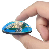 USA America Sea Turtle Hawaii 3D Fridge Magnet Crystal Glass
