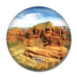 USA America Sedona Arizona 3D Fridge Magnet Crystal Glass