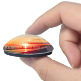 USA America Siesta Key Beach 3D Fridge Magnet Crystal Glass