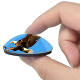 USA America Sitka Bald Eagle Alaska 3D Fridge Magnet Crystal Glass
