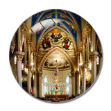USA America South Bend Basilica of the Sacred Heart 3D Fridge Magnet Crystal Glass