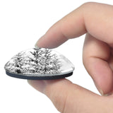 USA America Steamboat Springs Ski 3D Fridge Magnet Crystal Glass