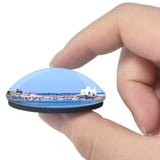 Protaras Paralimni Cyprus 3D Fridge Magnet Crystal Glass