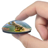 USA America Stinson Beach Marin 3D Fridge Magnet Crystal Glass