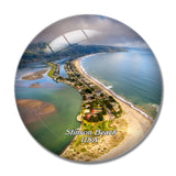 USA America Stinson Beach Marin 3D Fridge Magnet Crystal Glass