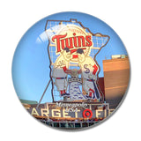 USA America Target Field Minneapolis 3D Fridge Magnet Crystal Glass
