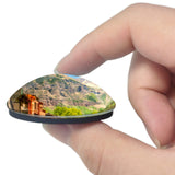 USA America Telluride Town 3D Fridge Magnet Crystal Glass