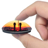 USA America The Big Four Bridge Louisville 3D Fridge Magnet Crystal Glass