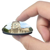 USA America Topeka Kansas Capitol 3D Fridge Magnet Crystal Glass