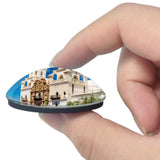 USA America Tucson Mission Church 3D Fridge Magnet Crystal Glass