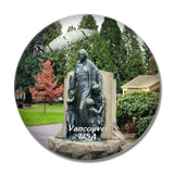 USA America Vancouver Esther Short Park 3D Fridge Magnet Crystal Glass