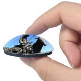 USA America Waco Museum 3D Fridge Magnet Crystal Glass