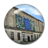 USA America Worcester Art Museum 3D Fridge Magnet Crystal Glass
