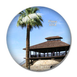 USA America Yuma Prison Arizona 3D Fridge Magnet Crystal Glass