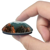 China Anhui Huangshan 3D Fridge Magnet Crystal Glass