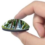 China Jiuzhaigou 3D Fridge Magnet Crystal Glass