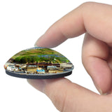 China Shangri-La 3D Fridge Magnet Crystal Glass