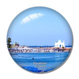 Protaras Paralimni Cyprus 3D Fridge Magnet Crystal Glass